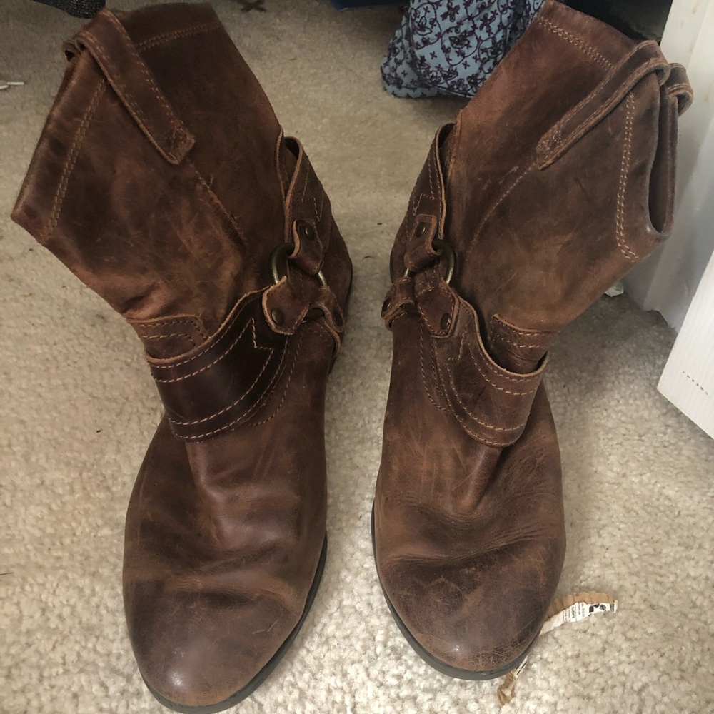 Ankle cowboy boots